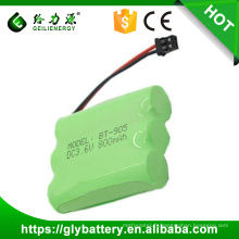 NI-MH 3.6V 800mAh AA piles / packs de piles rechargeables pour pnone sans fil KX-A36 HHR P-P501 P-P504 Uniden BT905